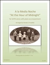 A la Media Noche SATB choral sheet music cover